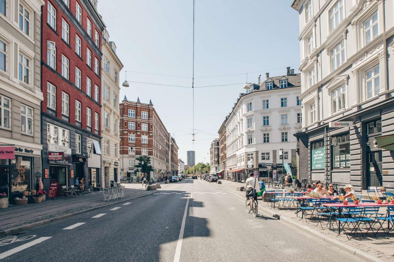 Istedgade is the main street in Copenhagen's Vesterbro area