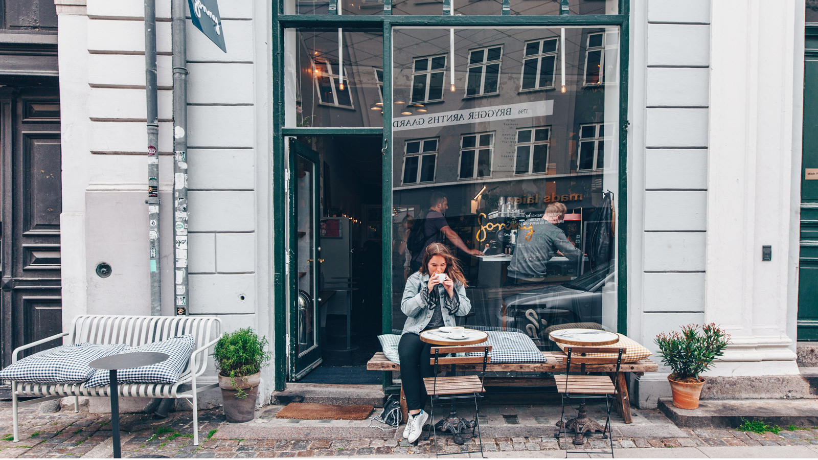 Sonny coffee shop and café in the heart of Copenhagen's city center