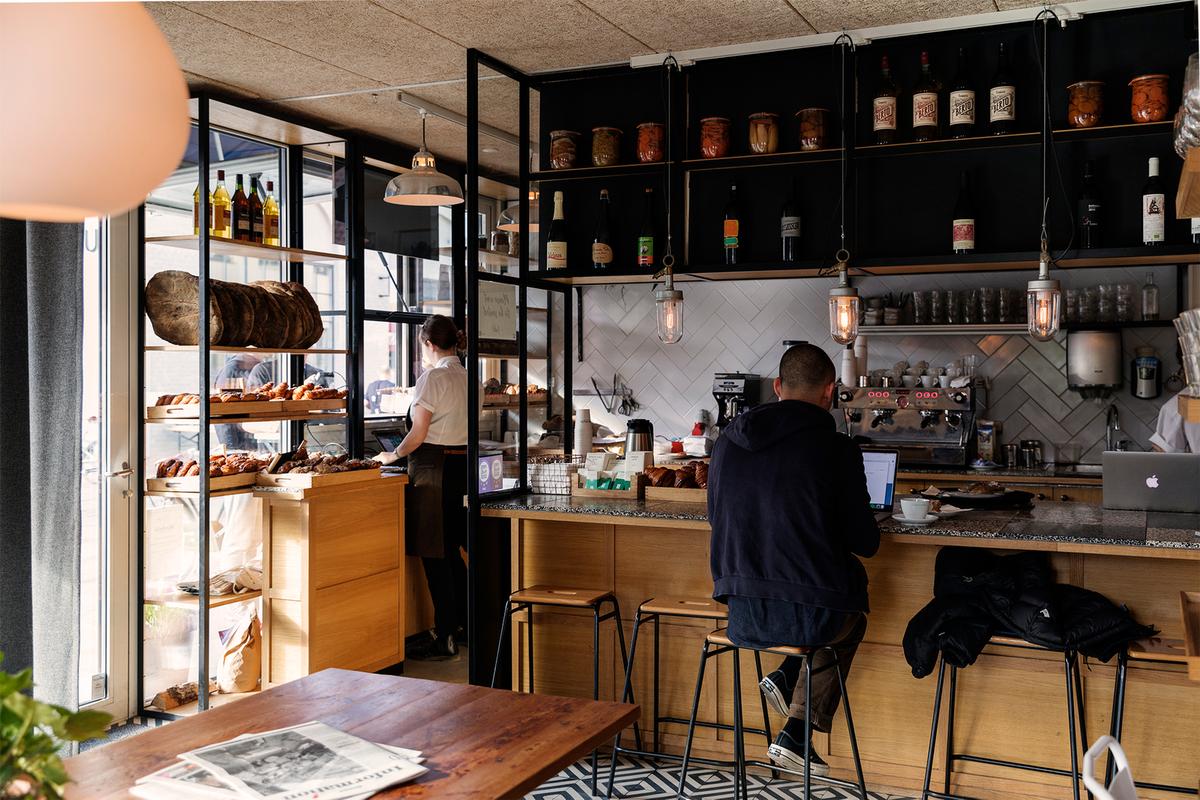 Mirabelle café and bakery in Nørrebro, Copenhagen.
