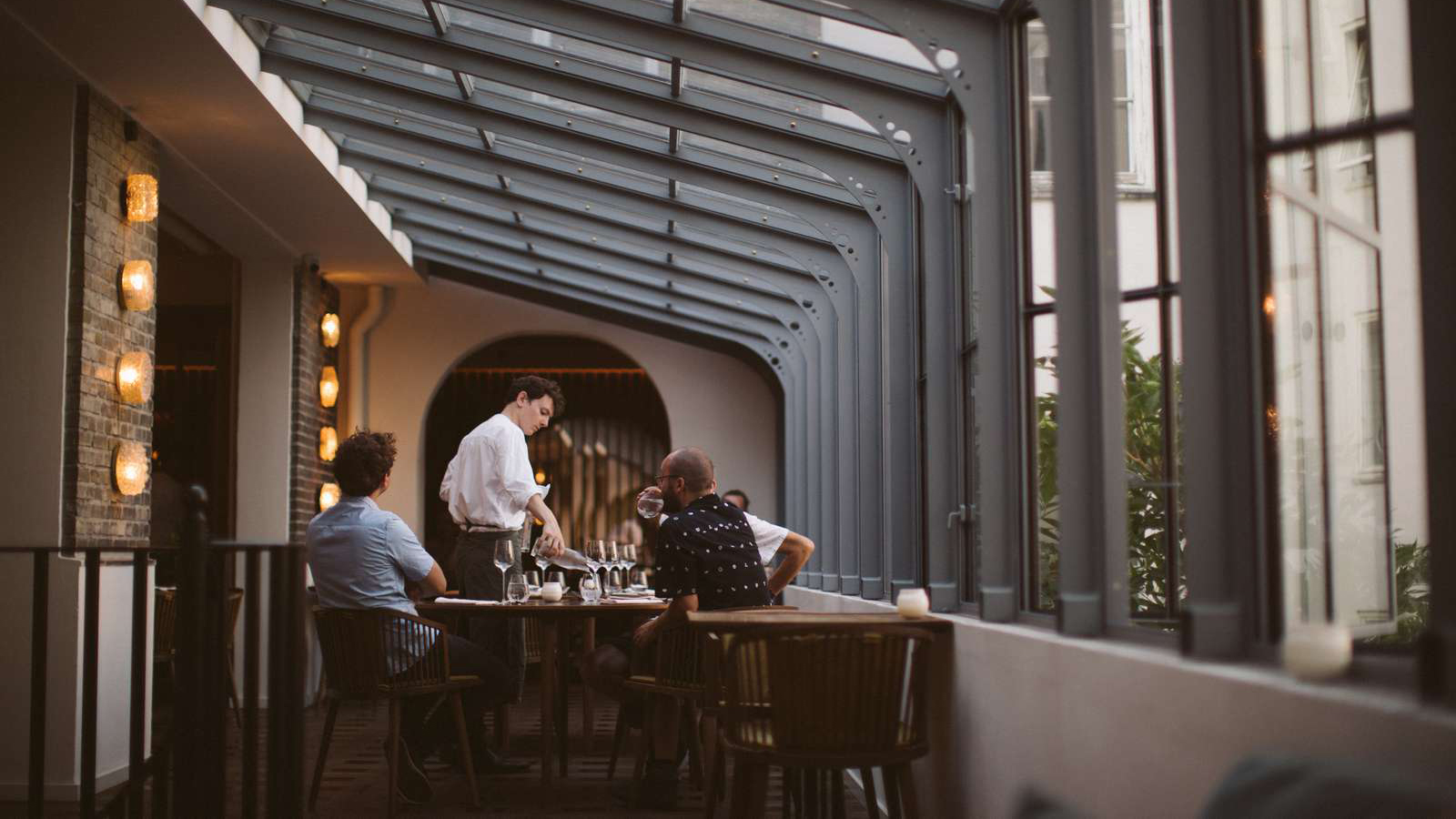 Michelin-starred Restaurant Alouette in Copenhagen's Islands Brygge quarter.