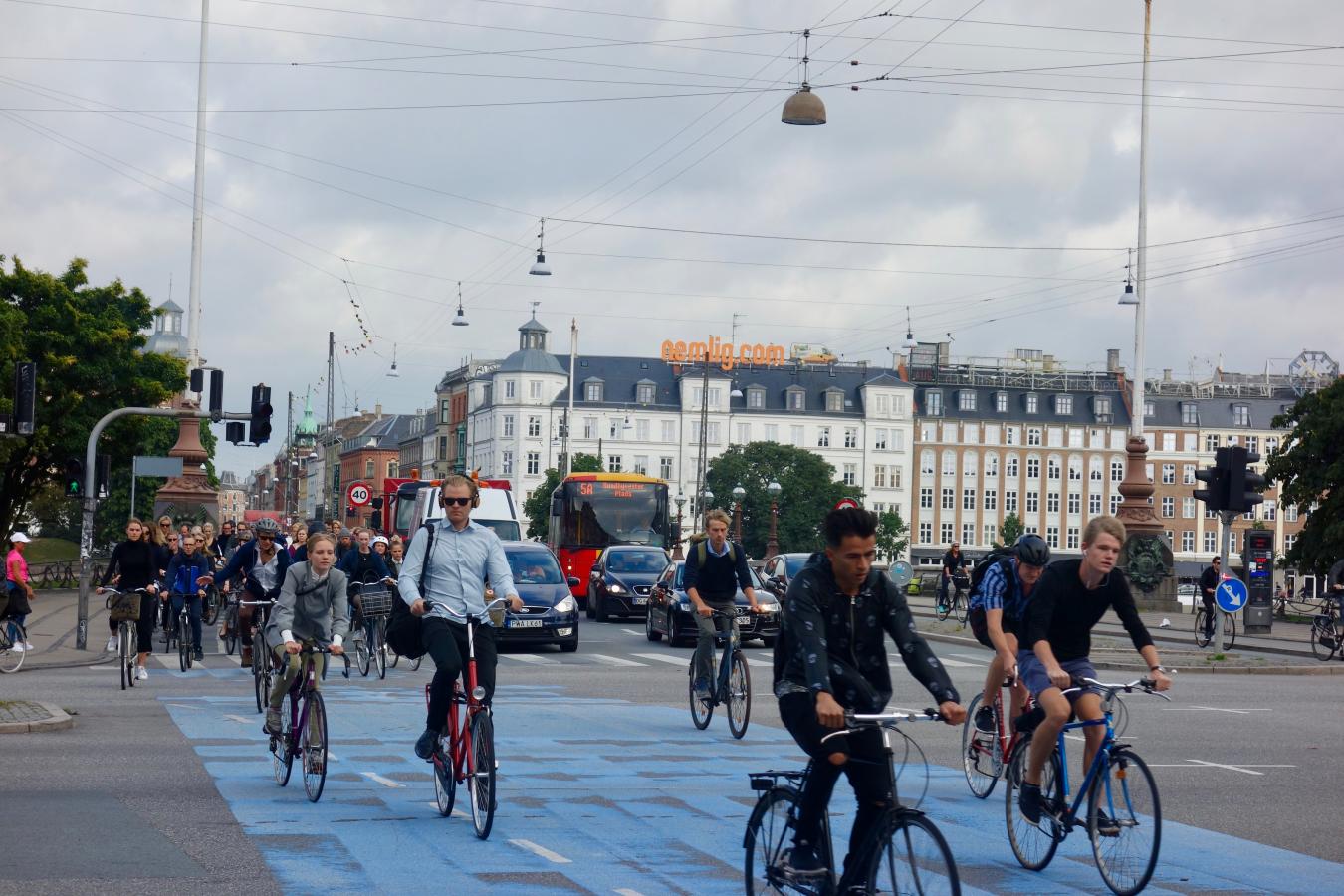 On any given workday more than 40,000 people cycle across Queen Louises Bridge