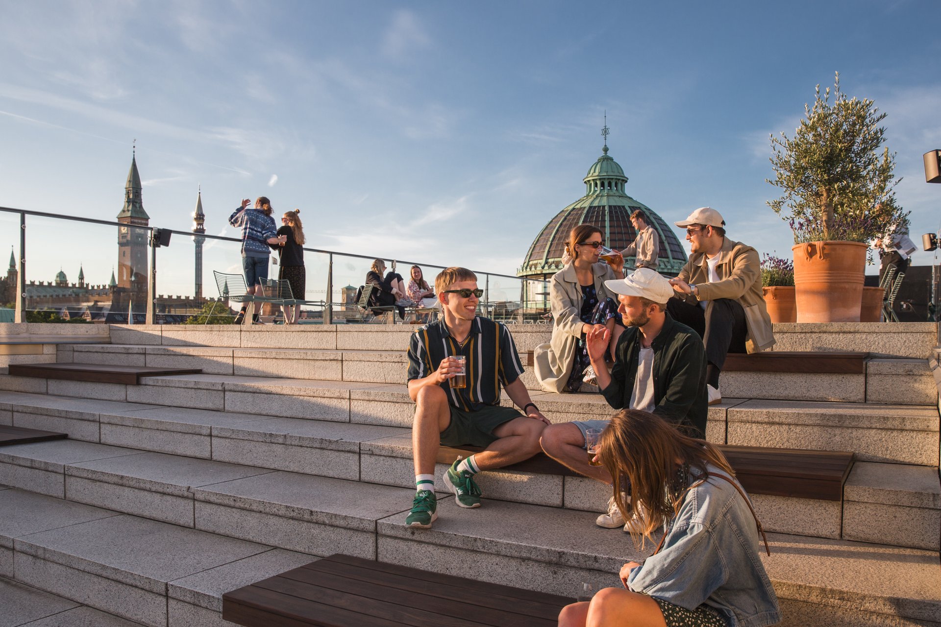Glyptoteket rooftop