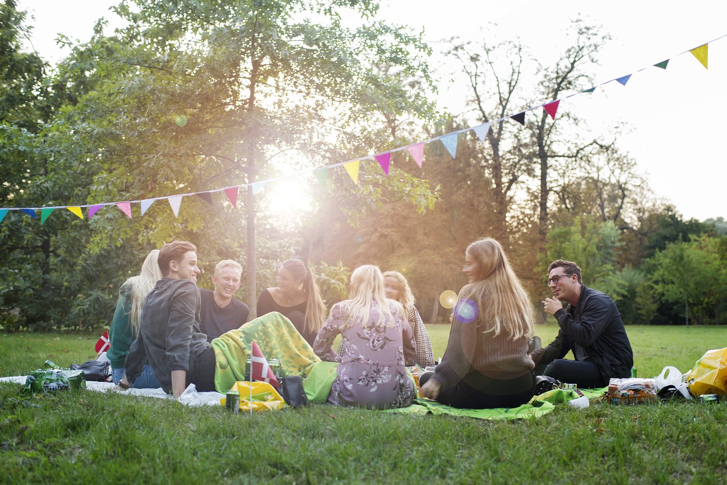 Picnic in Frederiksberg Gardens