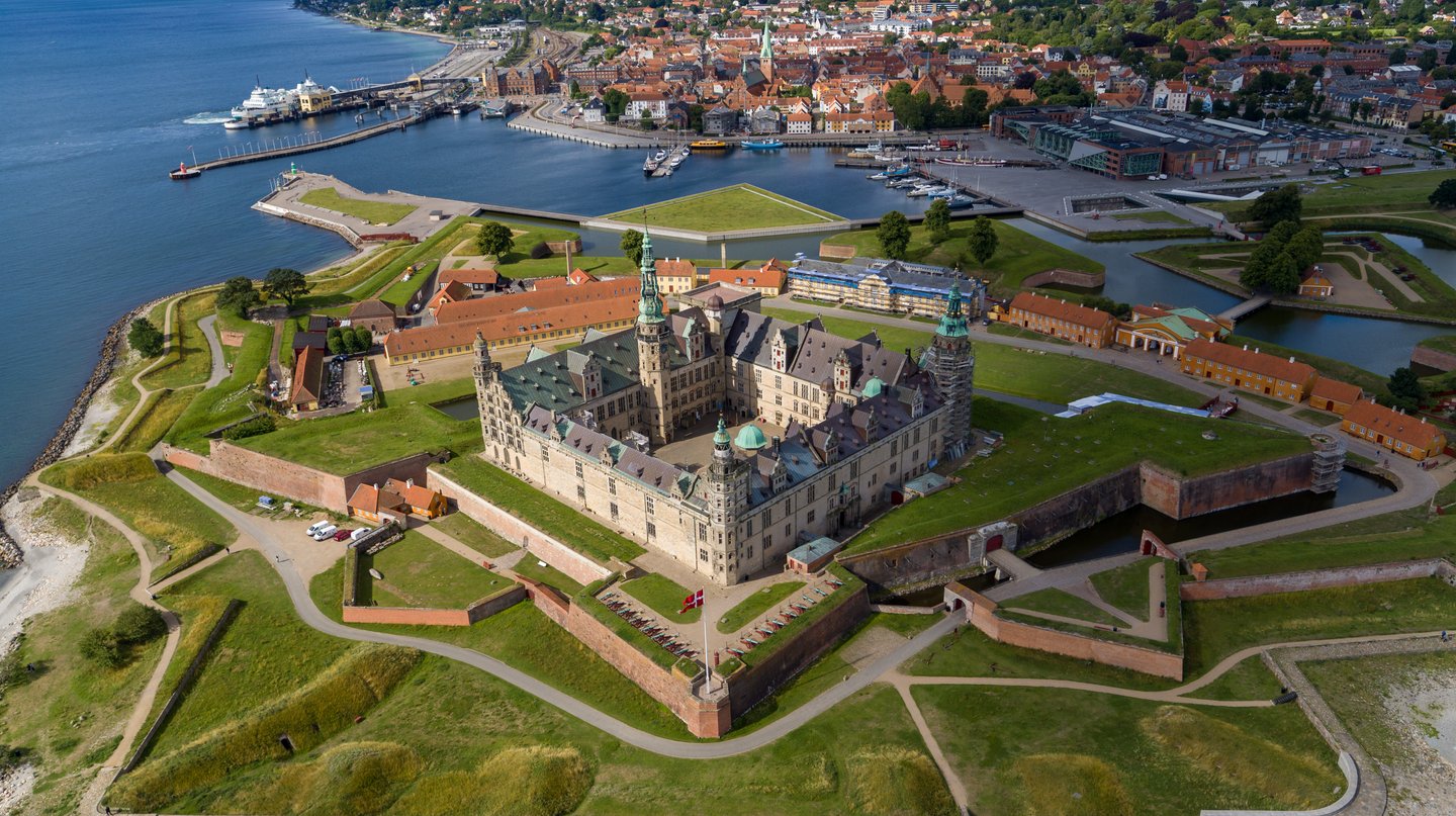Kronborg from the air