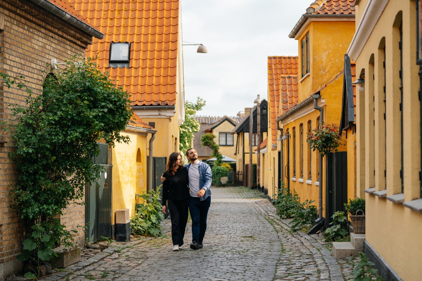 Walking the old town of Dragør